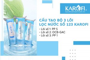 Bán bộ lõi lọc nước karofi 123 chính hãng