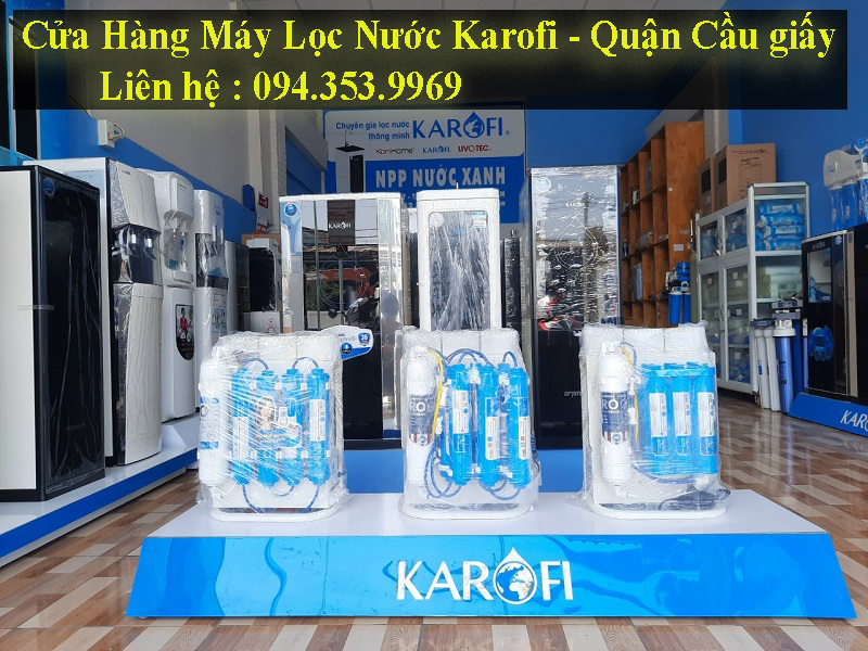 cửa hàng bán máy lọc nước karofi tại cầu giấy