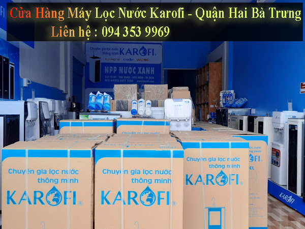 cửa hàng bán máy lọc nước karofi tại Hai Bà Trưng