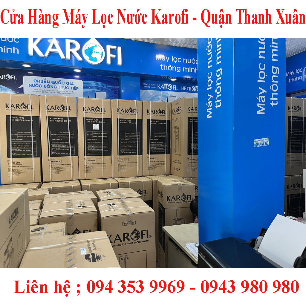 Cửa hàng máy lọc nước Karofi Quận Thanh Xuân