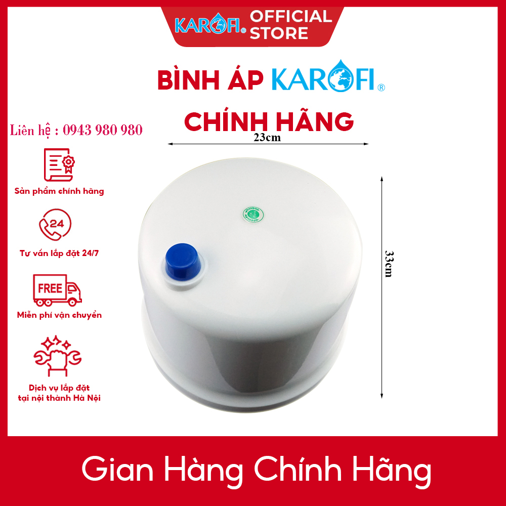 bán bình áp máy lọc nước karofi tại hà nội