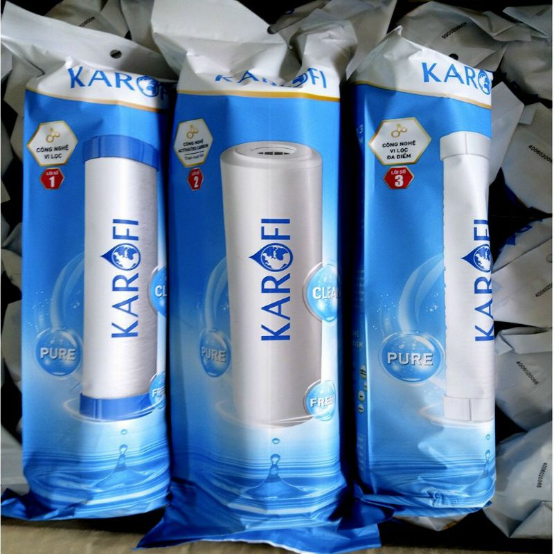 Mua bộ 3 lõi Karofi 1 2 3 tại Hà Nội