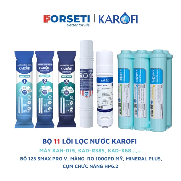 Bộ Lõi Lọc Karofi | Bán & Thay Bộ Lõi Tại Hà Nội