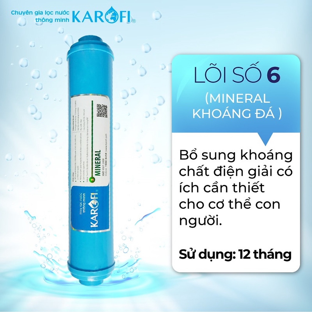 Lõi Lọc Karofi Số 6 | Giá & Thay Lõi Tại Hà Nội
