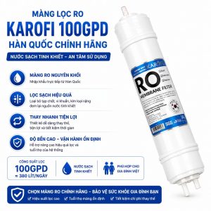 Màng RO Karofi 75/100 GPD | Giá & Thay Tại Hà Nội